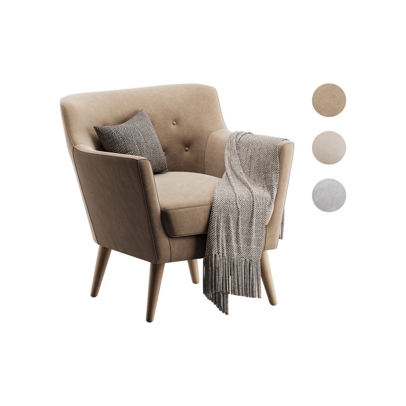 GDF Studio Madeira Buttoned Mid Image 1