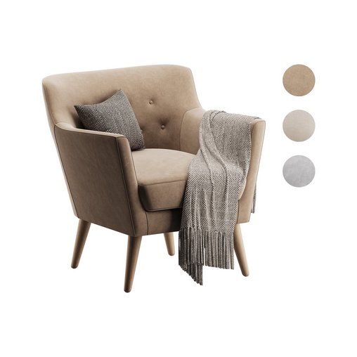 GDF Studio Madeira Buttoned Mid