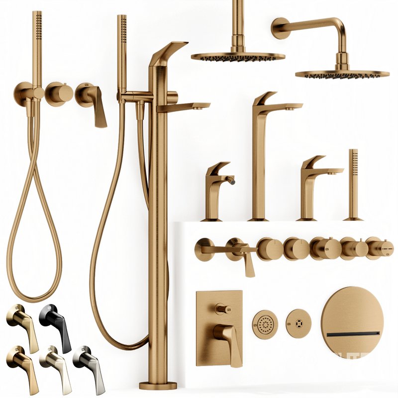 Gessi Ventaglio bathroom faucet collection Image 6