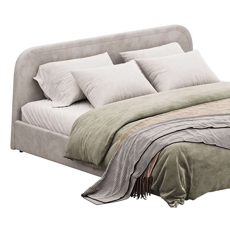 Camilla Low Profile Bed Image 11