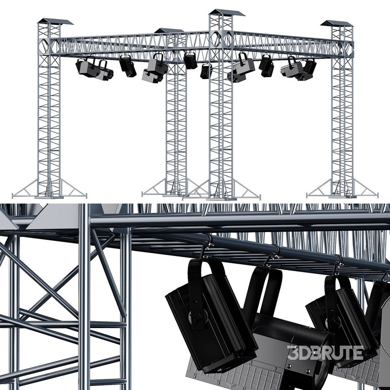 Soft theater farm with lighting equipment Image 5