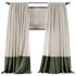 Two Tone Velvet Bottom Curtains 61 - Thumbnail 4