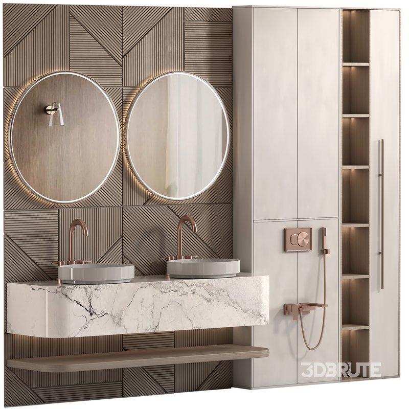 bathroom furniture set 042 Image 6