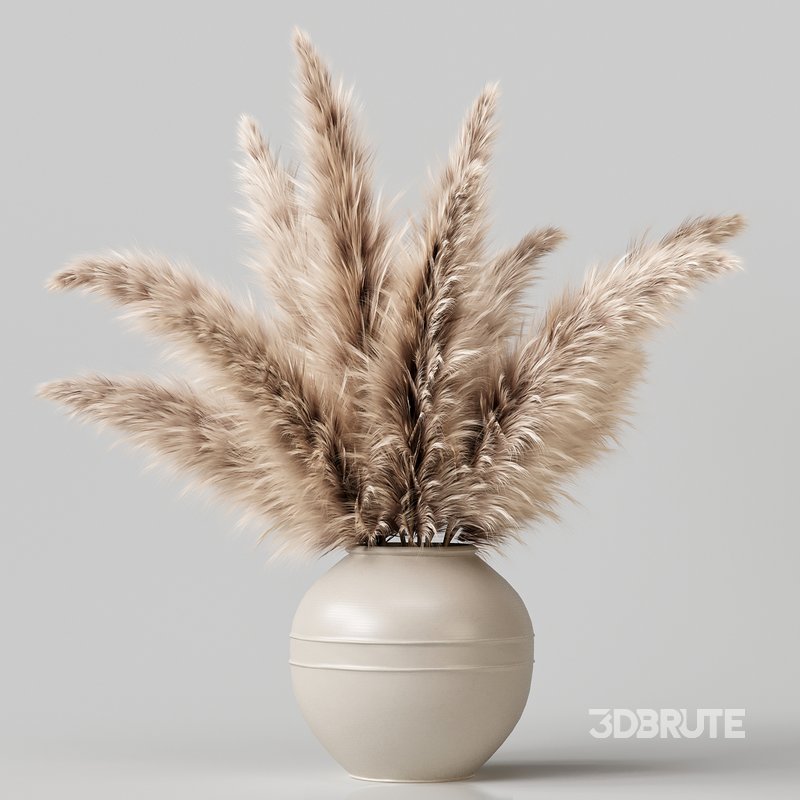 pampas grass in a vase Image 2