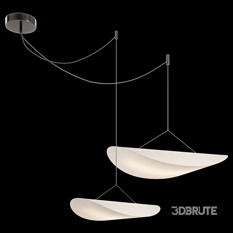 Tense Tyvek Pendant Lamp Image 2