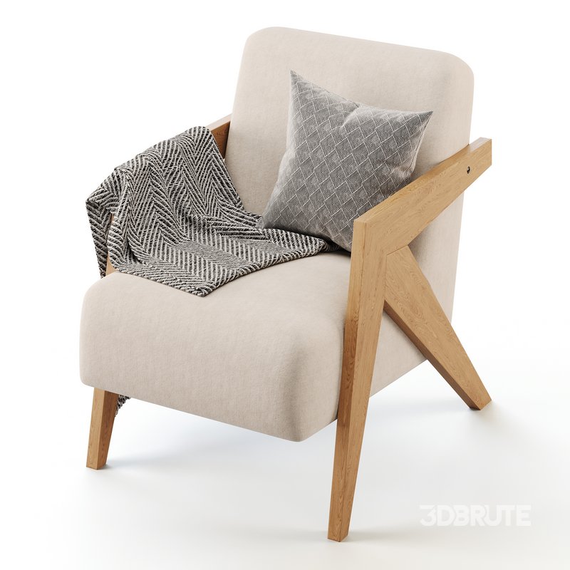 Contemporary Accent Chair Image 2