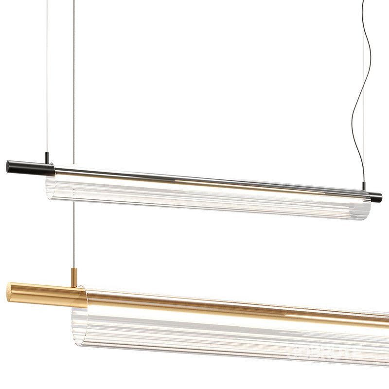 Linear pendant light Cristal 15W Warm white Image 4