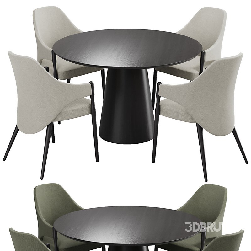 Dinning chair and table211 Image 5