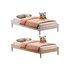 AFI Pasadena 14 Espresso Solid Wood Platform Bed - Thumbnail 1