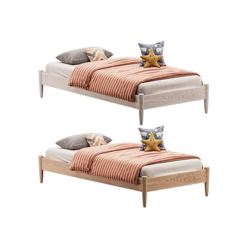 AFI Pasadena 14 Espresso Solid Wood Platform Bed Image 1