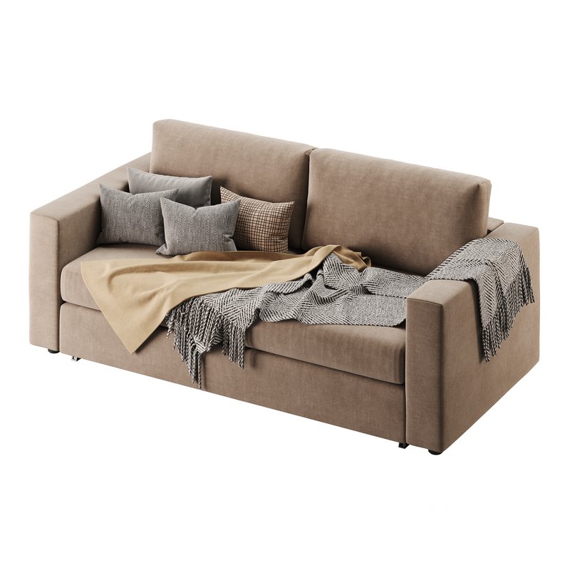 Sleeper sofa Gunnared beige Image 10