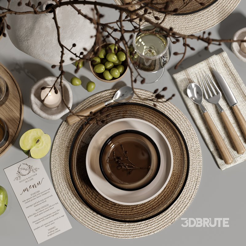 Tableware Decor set9 Image 3