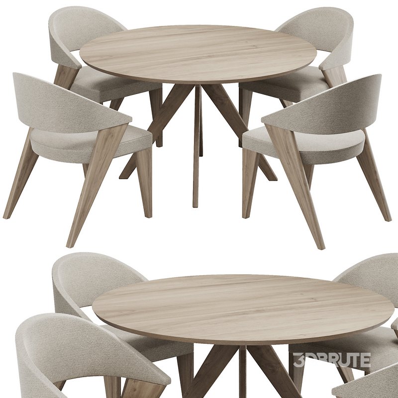 Dinning chair and table184 Image 4