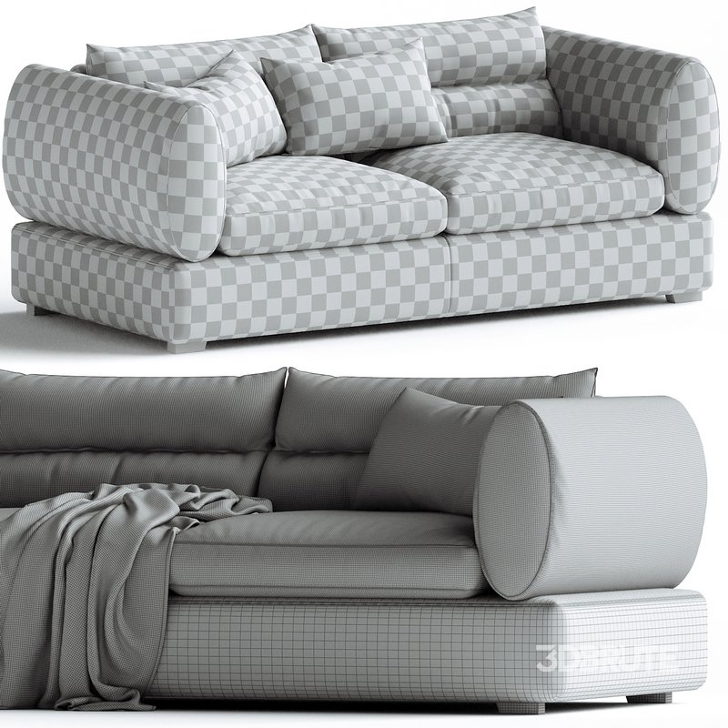 Blanche Parma Sofa Set 01 Image 5