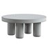 Julia White Round Coffee Table - Thumbnail 4