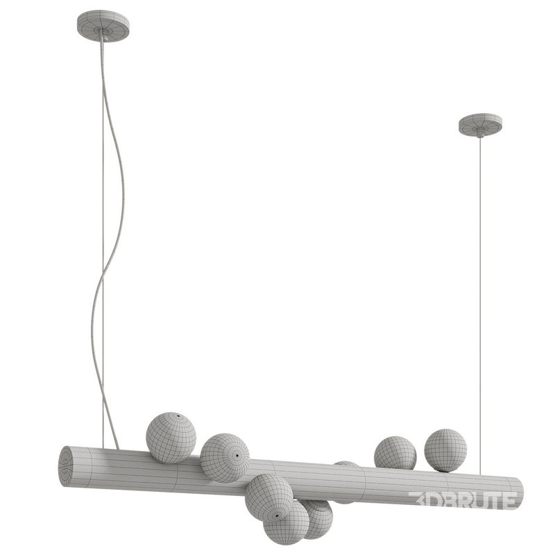 Scandinavian Wooden Pendant Lamp Image 2