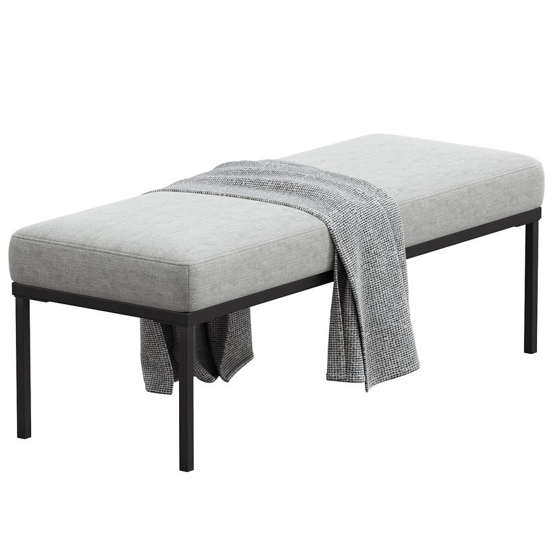 Salem Bench Alaska Grey Image 1