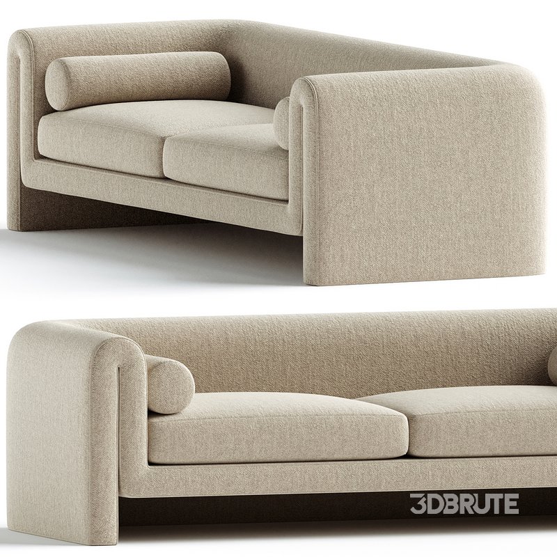 Black Rooster Decor JUDO SOFA Image 2