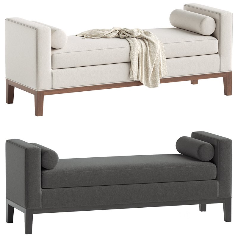 Keaton Upholstered Bench Image 1