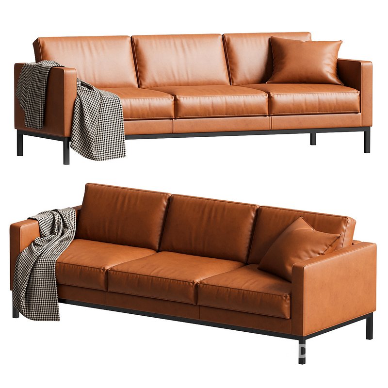 Knoll Florence Relax Three Seater Sofa Image 4
