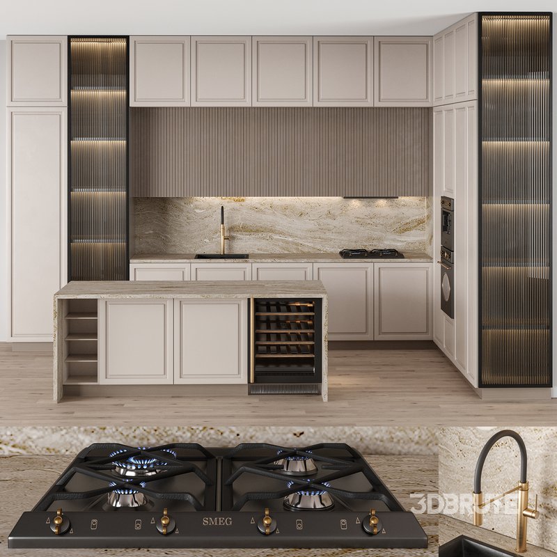 Kitchen With Appliance smeg Image 1