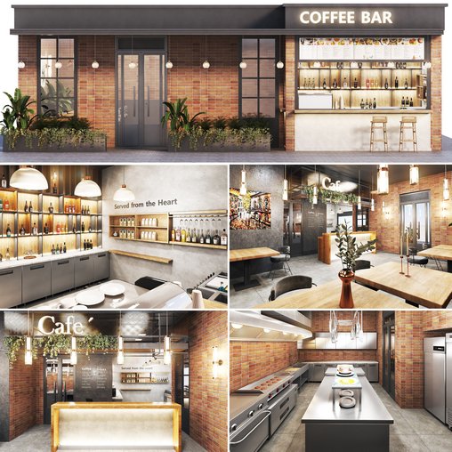 cafe17 restaurant interior and exterior