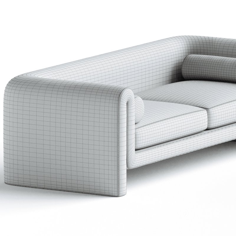 Black Rooster Decor JUDO SOFA Image 3