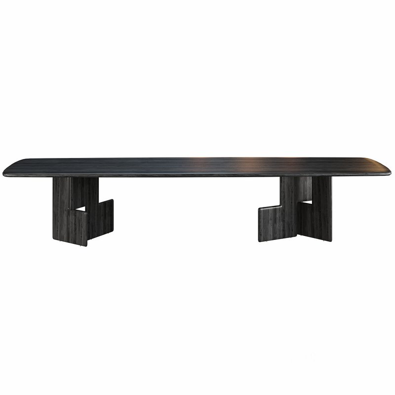 Nico Square dining table by minotti Image 1