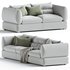 Blanche Parma Sofa Set 01 - Thumbnail 3