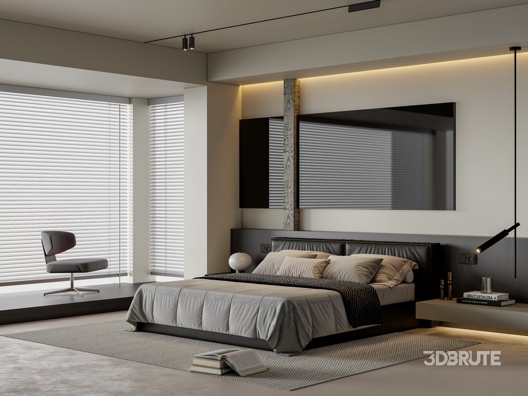 Modern bedroom Image 1