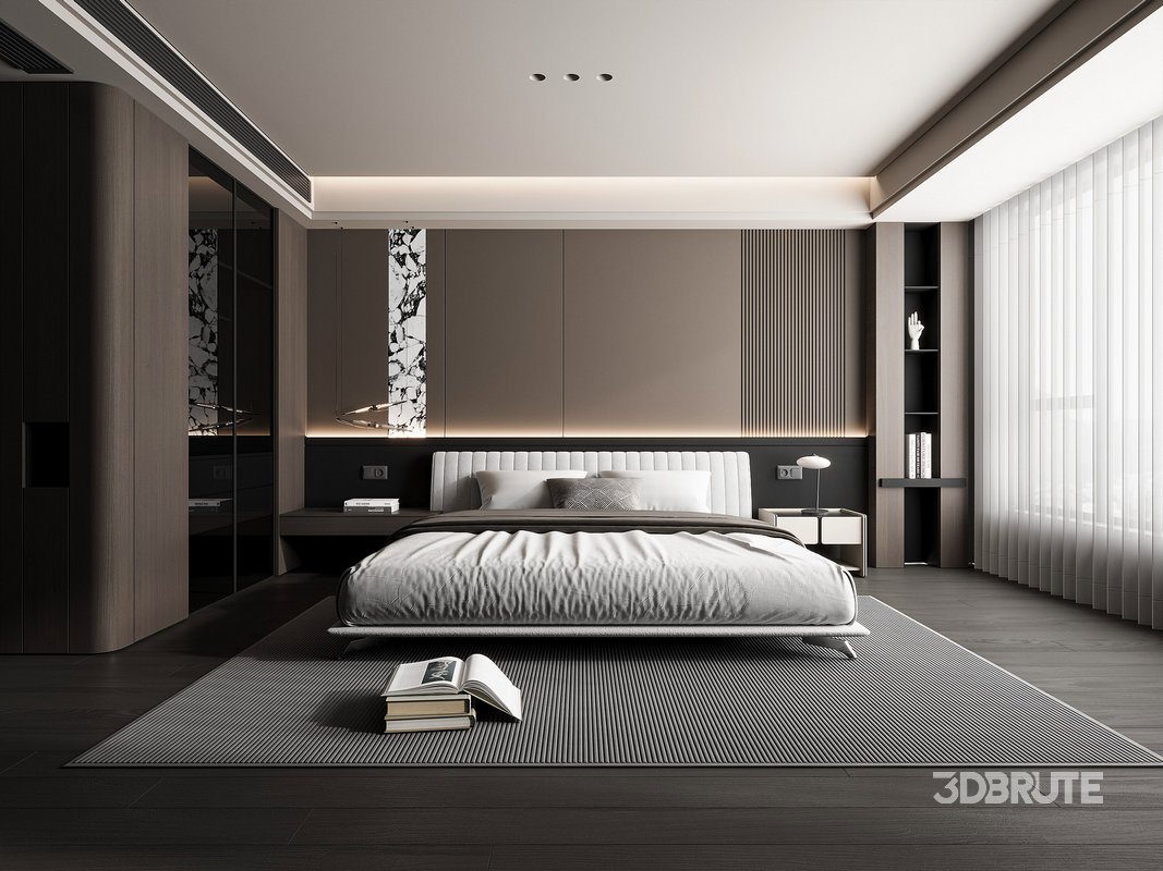 Modern bedroom Image 1