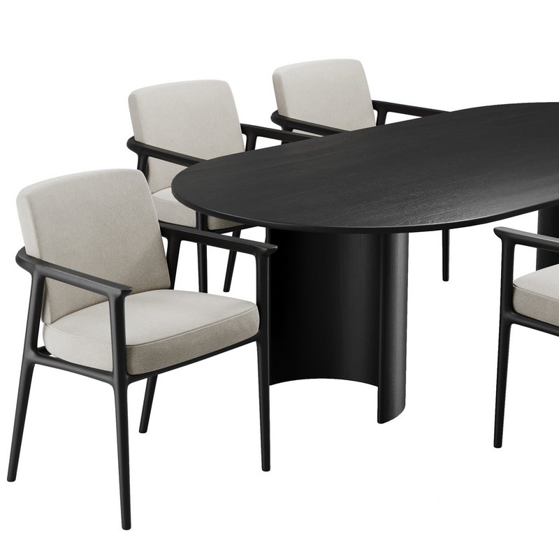 Dinning chair and table188 Image 4