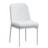 Jack Metal Frame Leather Dining Chair WestElm - Thumbnail 4