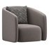 Andy Cream Boucle Club Chair - Thumbnail 2