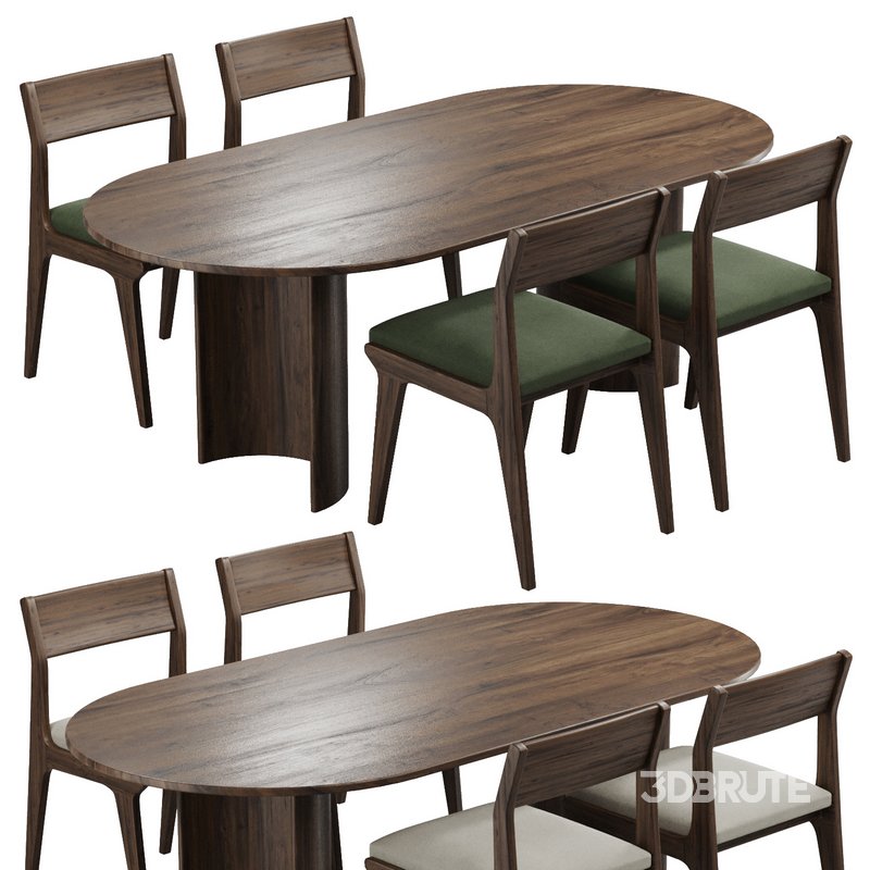 Dinning chair and table212 Image 6