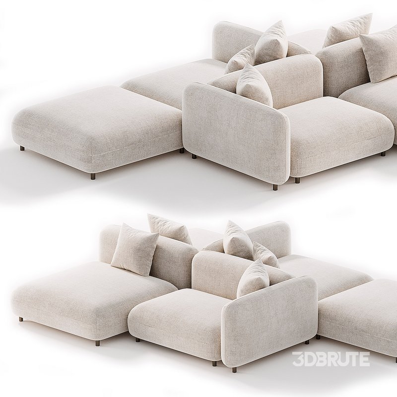 Tokio Modular fabric Sofa 3 Image 3