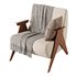 Nordic Ash Wood Arm Chair - Thumbnail 5