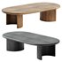 Haiden Solid Wood Single Coffee Table - Thumbnail 1
