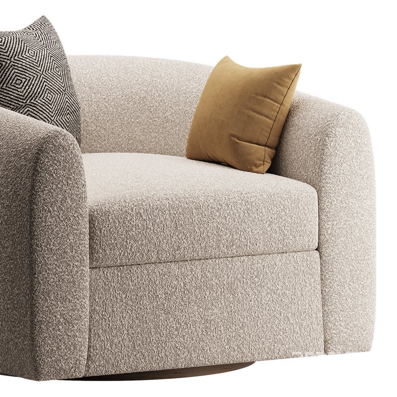 Sennen Swivel Tub Chair Image 12