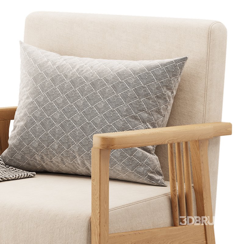 Simplistic Slipper Chair Image 12