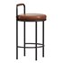 Karimi 65cm Bar Stool - Thumbnail 1