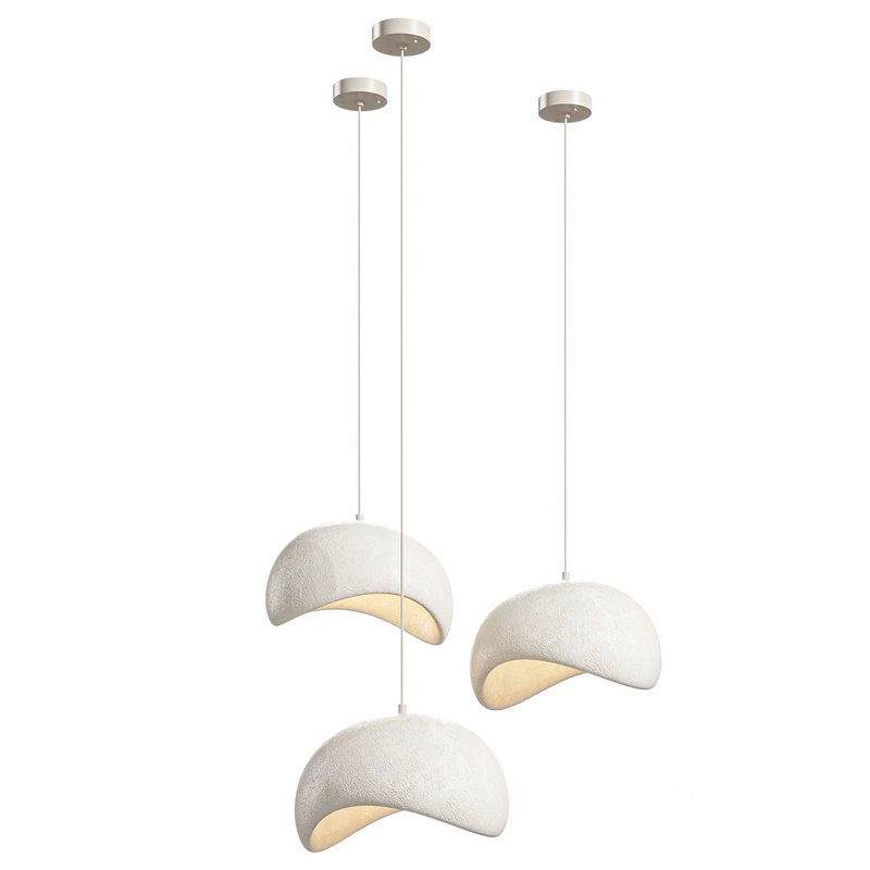 Handmade Oval Resin Chandelier Lamp Image 3