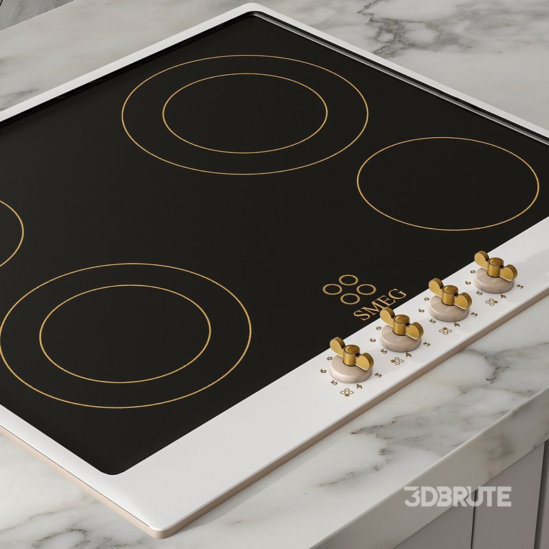 Kitchen smeg gray Image 5