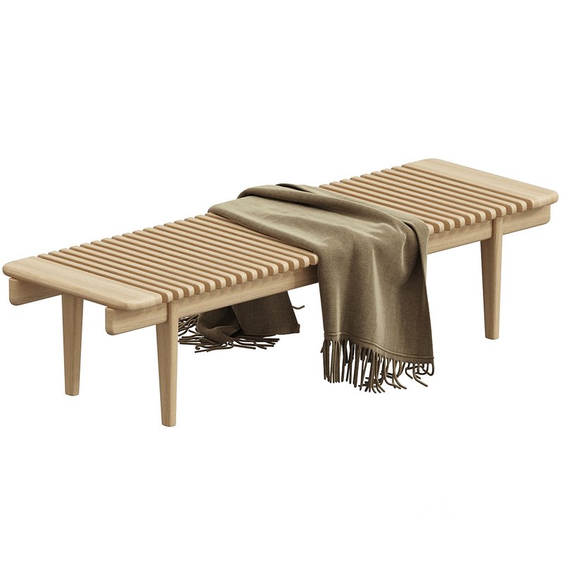 PP589 BAR BENCH Designed by Hans JWegner Image 2
