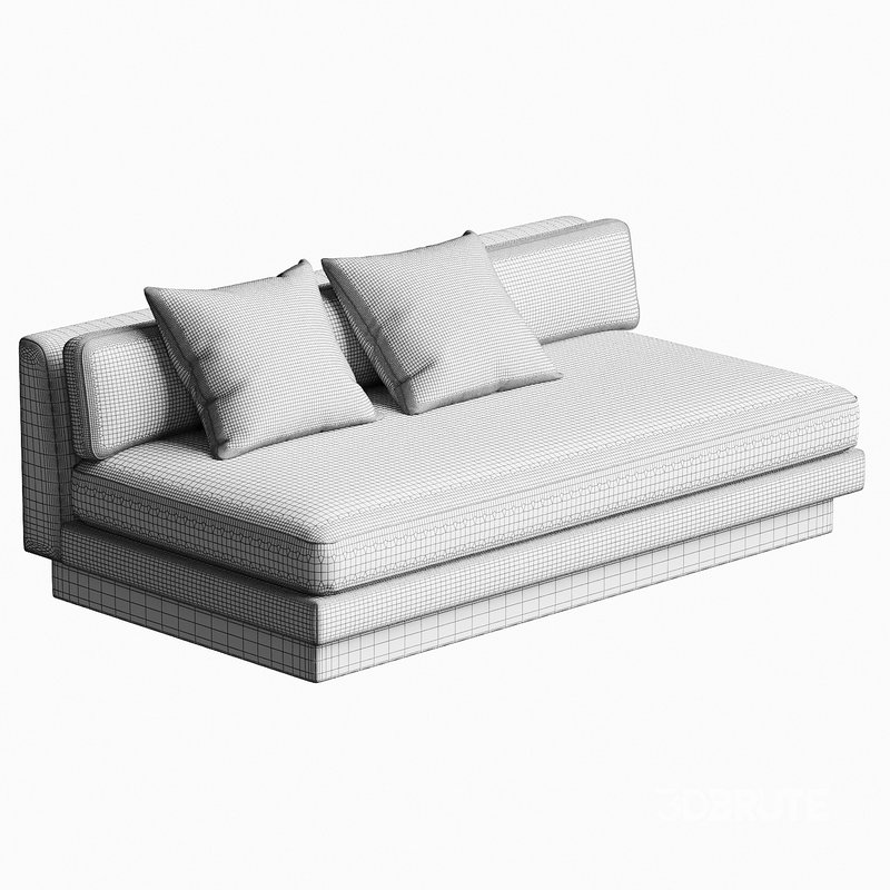 Plinth 80 Armless Sofa Image 5