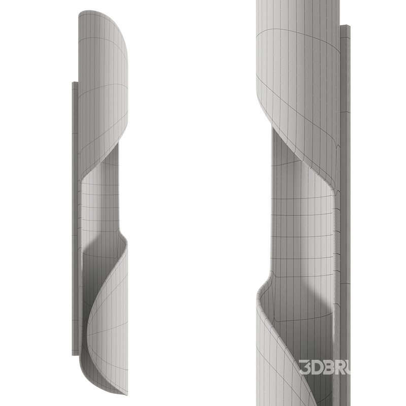 Torsade Ceramic Wall Lamp Image 6