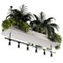 Reception Desk With Hanging Plants – Set11 - Thumbnail 2