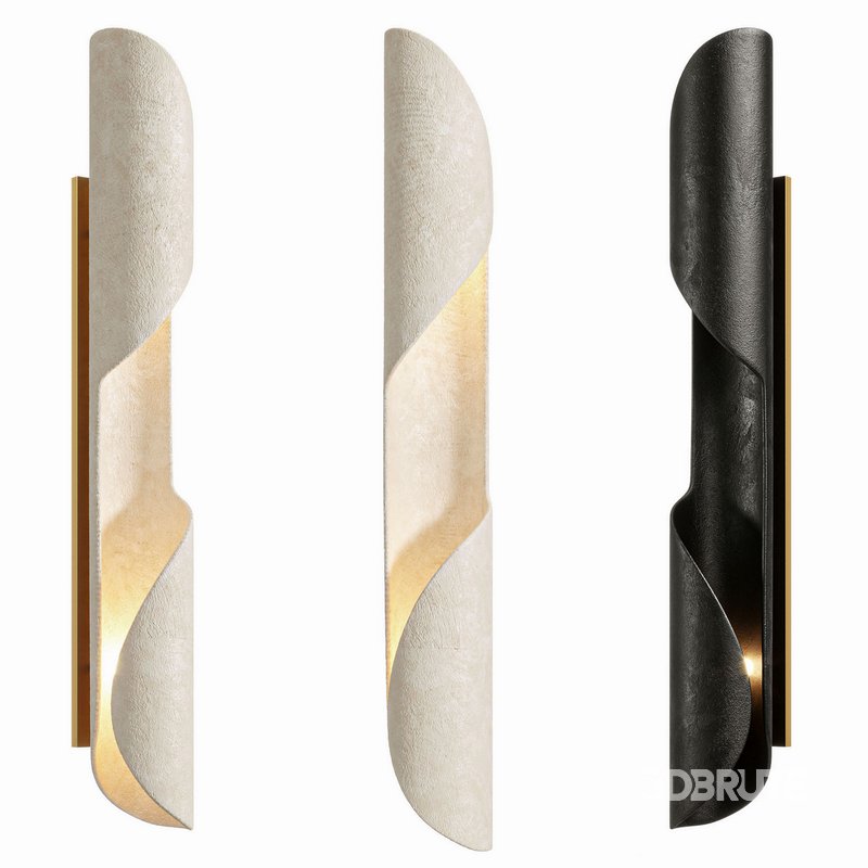 Torsade Ceramic Wall Lamp Image 5