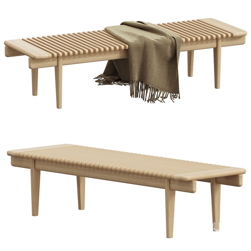 PP589 BAR BENCH Designed by Hans JWegner Image 1
