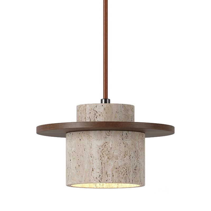 Travertine pendant light Image 3